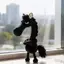 GCDHome 2026New Sang Trọng Búp Bê Năm Mới Linh Vật Của Năm Ngựa Sang Trọng Pony Đồ Chơi Bapa Treo Phụ Kiện Hoạt Hình Ngựa Móc Khóa HOT
