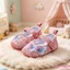Giày bé gái Trang trí hình bướm Giày công chúa đế mềm chống trượt cho trẻ sơ sinh