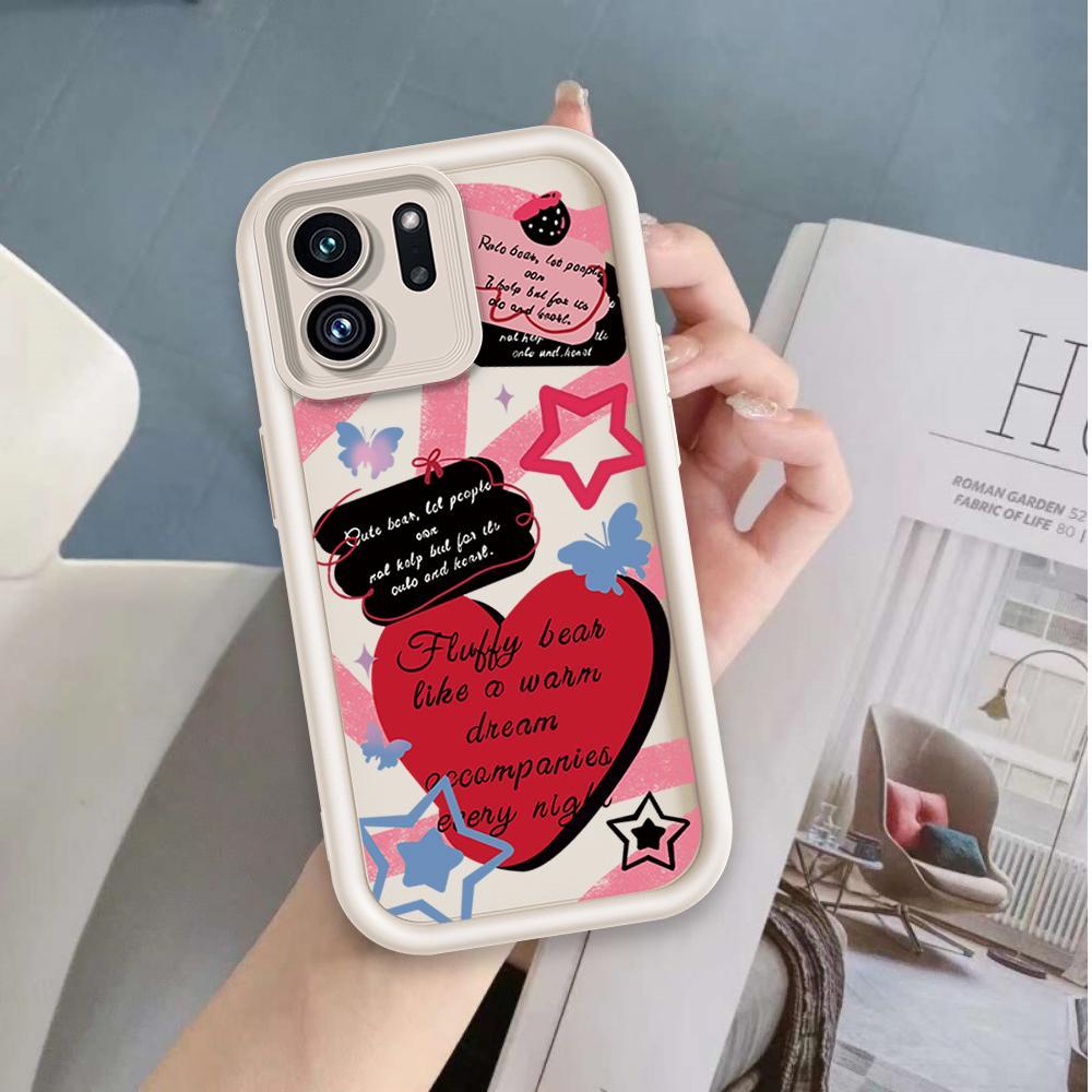Ốp Lưng Cho OPPO A5X A6 A6X 4G 5G Hoạt Hình Silicon Mềm Đáng Yêu Ốp lưng TPU Tình Yêu Xu Hướng Giày Thiên Thần Mắt Chống Sốc Ốp Lưng