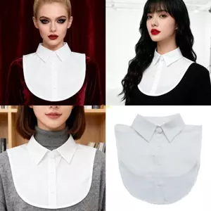 Flgo Thanh Lịch Có Thể Tháo Rời Cổ Áo Cổ Dành Cho Nữ Thời Trang Cổ Giả Cổ Cho Cuộc Họp Kinh Doanh Và Giao Tiếp Hàng Ngày