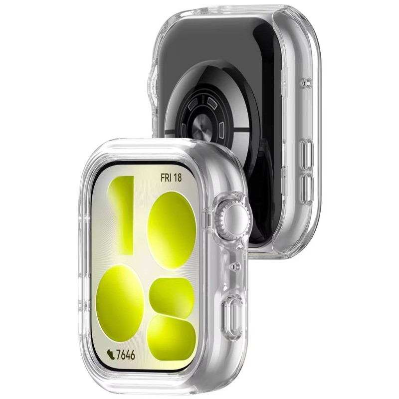 Ốp Bảo Vệ PC Rỗng Cho Huawei Watch Fit 5 Vỏ Bảo Vệ Cứng Ốp Lưng Phụ Kiện Cho Huawei Watch Fit5 Watch5 Vỏ Bảo Vệ Nửa Rỗng