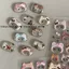 Da Báo Kitty Ba Chiều Thạch Mũ Ngón Tay Cái Da Báo In Hình Mèo KT Làm Móng Tay Miếng Dán