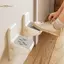 TRTR Không Đục Lỗ Tự Dính Phòng Tắm Bàn Đạp Chân Không Trượt Còn Lại Cạo Chân Bước Hỗ Trợ Treo Tường Tắm Chân Còn Lại Nhẹ Phụ Kiện Nhà VN