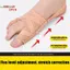 TRTR Vải Bunion Corrector Mũi Tách Có Thể Điều Chỉnh Hallux Valgus Tay VN