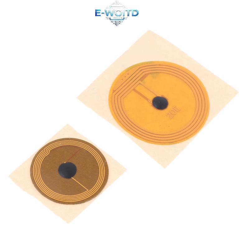 E-WOITD 5 10 Chiếc Micro Chip FPC Nhỏ NFC NXP Ntag213 RFID Stier Tag để Quản Lý Hàng tồn kho 10MM 15MM 12x18MM E-WOITD