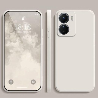 Dành cho Ốp lưng Vivo Y16 màu trơn Vivo Y16 Vỏ bảo vệ silicon chống rơi màu trơn đơn giản