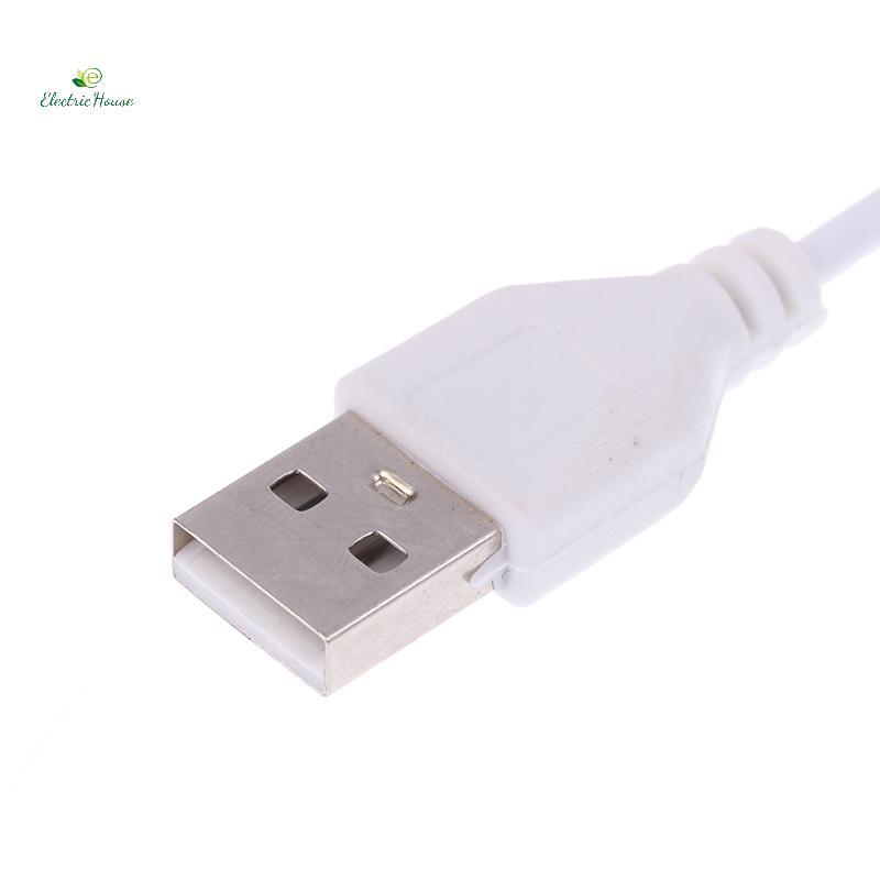[Nhà Điện] 1 Chiếc 80cm Cáp Usb Dây Sạc Đồng Lỗ Phù Hợp Với Đèn Pin 5v Máy Cạo Râu Tóc Dây Đơn Lỗ 1.8 mới