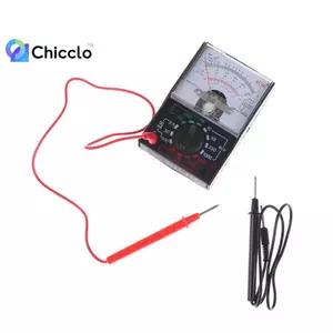Vôn kế DC / AC 1000V 250mA Ampe kế điện trở 1K Công cụ vạn năng tương tự Đẹp