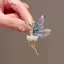 AqToCna Bướm Cổ Tích Thổ Cẩm Thời Trang Sáng Tạo Quần Áo Phụ Kiện Pin Tinh Tế Bướm Cổ Tích Pin Dành Cho Nữ Quần Áo Khăn Kẹp Cổ Vòng Tay Chân Món Quà Trang Sức Đẹp AqToCna