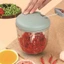 Máy xay tỏi ớt kéo tay LUMERA, máy xay dây rút, máy xay hành tỏi cầm tay, dụng cụ xay ớt, máy xay mini