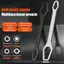 Bigapple 2 Cái Đa Năng Tự Kín Có Thể Điều Chỉnh Hai Đầu Torx Cờ Lê 8-24mm Dụng Cụ Cầm Tay RDG