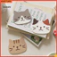 Linh hồn| Cà Phê Nóng Coaster Dễ Thương Trang Trí Bàn Mèo Dễ Thương Bộ Coaster Bằng Gỗ Mèo Dễ Thương – Thảm Trải Bàn Chống Trơn Trượt Chịu Nhiệt Cho Cốc Cốc Trang Trí Nhà Bếp Mộc Mạc Món Quà Hoàn Hảo Cho Những Người Yêu Mèo