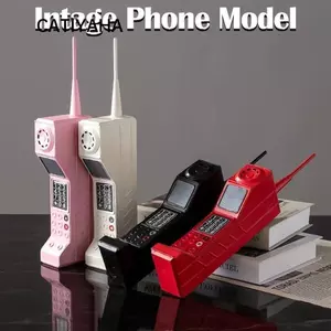 Mẫu gạch điện thoại di động CATIYAHA, thiết kế cổ điển cũ, trang trí thủ công retro 80'S 90'S, đạo cụ chụp ảnh