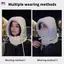 XOITOP Thời Tiết Lạnh Nhiệt Balaclava Khăn Mùa Đông Chống Gió Mũ Sang Trọng Ne Ấm Hơn Mặt nạ Trượt Tuyết Cho Hoạt Động Ngoài Trời VN