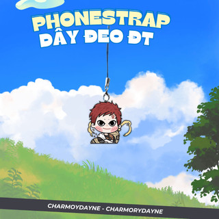 Dây treo điện thoại/phonestrap NARUTO mica acrylic dây móc khóa tiện lợi xinh xắn