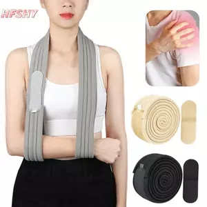 HFSHY 1 Có Thể Điều Chỉnh Cánh Tay Sling Gãy Phục Hồi Tai Trước Thoáng Khí Cố Định Sling Hỗ Trợ Vai Nẹp Hỗ Trợ Cho Bệnh Nhân VN