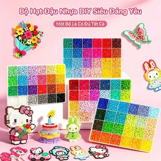 Hạt xếp hình 48 Màu - Bộ Bổ Sung Đồ Chơi DIY, An Toàn Cho Bé, Quà Tặng Hoàn Hảo Cho Sinh Nhật Và Quốc Tế Thiếu Nhi 1/6