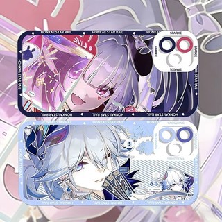 Honkai Star Rail Evanescia Yao Guang Sparkle Ốp Điện Thoại Samsung Galaxy A54 A55 A34 A35 A56 A36 A26 A07 A14 A15 A16 A25 A52 A53 A12 A24 Chống Sốc TPU Trò Chơi Hoạt Hình Trong Suốt