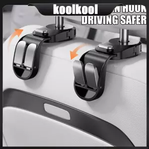 Kool Tựa Đầu Móc Nặng Móc Phụ Kiện Nội Thất Ô Tô Người Tổ Chức Móc Treo