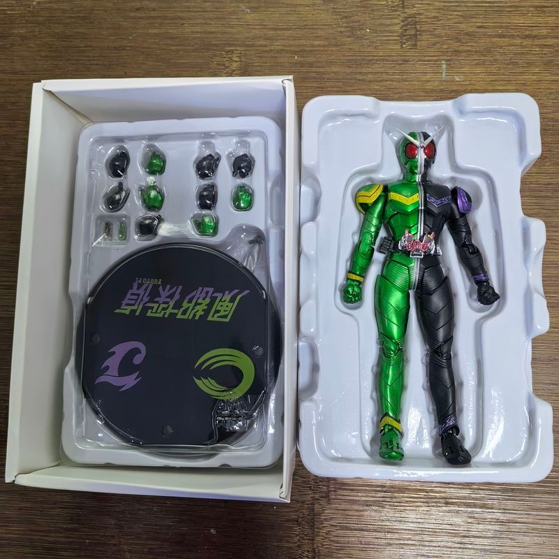 Phong Cách Mới SHF Kamen Rider Xương Thật Khắc W Shippuden Ace Fengdu Thám Tử Fangs Ace ko Kỷ Niệm Phiên Bản Hình