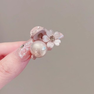 Ngọt Ngào Hồng Ngọc Trai Hoa Mini Nhỏ Lấy Kẹp Nữ trán Bên Gãy Tóc Kích Thước Nhỏ Top Kẹp Cặp Kẹp 5.10 GI5F