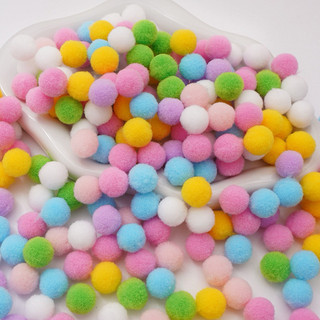 [hỏa tốc hcm] Hạt Bông Pom Pom Mix Màu Dùng Làm Handmade, Trang Trí, Phụ Kiện May Mặc 1cm và 2cm và 1.5cm ANGIHOME