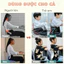 Ghế công thái học, thiết kế thông minh, điều chỉnh tư thế, có thể gập lại, phù hợp với ghế văn phòng, giảm mệt mỏi.