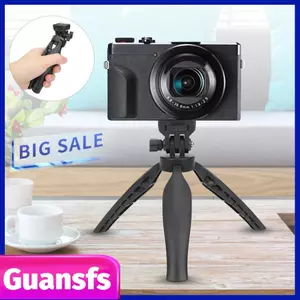 Guansfs Guansfs Máy ảnh chân máy để bàn chung bằng nhựa màu đen Bàn di động mini đa chức năng với vít 1/4in Máy ảnh DSLR không gương lật thể thao Generico3akbwnm02