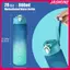 JASMINE 800ml / 28oz Bình Nước Thể Thao Dung Tích Lớn Chống Rò Rỉ Cốc Nhựa Nhiều Màu Sắc Uống Ngoài Trời Du Lịch Di Động Tập Gym Thể Dục Bình JASMINE