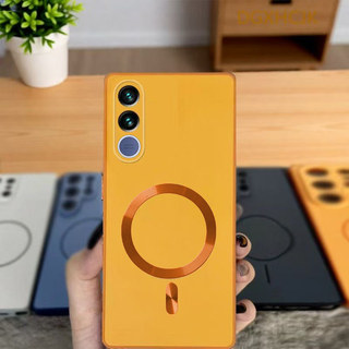 Ốp Điện Thoại Nhiều Màu Sắc Sang Trọng Cho Vivo V70 FE V60 V50E Lite 4G 5G Chống Sốc Chống Trầy Xước Lỗ Chính Xác Vỏ Cứng A014