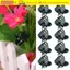 CORALTIDE 100 Chiếc Kẹp Cây, Hoa Lan Hỗ Trợ Giấm Ghép Ghép Kẹp, Đồ Dùng Dụng Cụ Làm Vườn 6 Vuốt Nhựa Bướm Kẹp Trái Cây Thân Rau