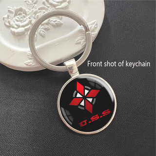 Resident Evil Time Gem Sáng tạo Móc khóa và mặt dây chuyền Hợp thời trang Phụ kiện thời trang