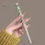 Hàn Quốc Hanfu Kẹp Tóc Lá Tre Pha Lê và Zircon - Thanh Lịch cho Cô Gái Retro