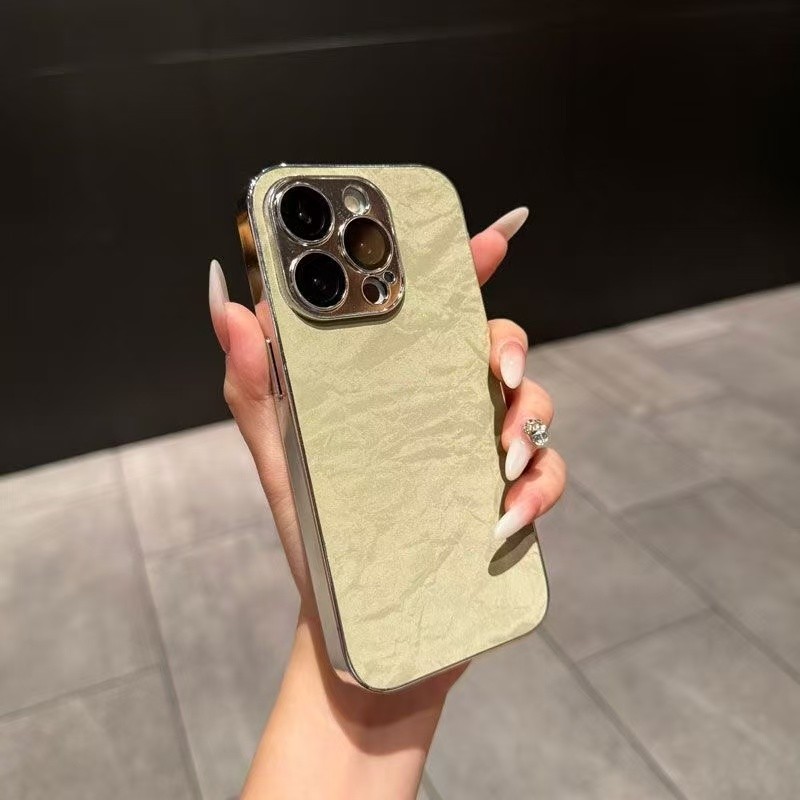 Dành Cho iPhone 13 Flannel Họa Tiết Núi Tuyết 17 / 16pro Ốp Điện Thoại Có Ống Kính Phim 15pm Da Phong Cách Mới 14promax Bao Gồm Tất Cả Vỏ Chống Sốc
