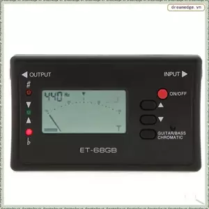 ET-68GB LED Kỹ Thuật Số Chỉnh Đàn Guitar Ukulele Đàn Violin Phụ Kiện Nhạc Cụ Đàn Guitar Chromatic Tuner Guitar Tuner