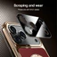 Sang Trọng Da Trơn Xoay Kim Loại Từ Tính Giá Đỡ Dành Cho iPhone 17 Pro Max 16 15 14 17Air Vỏ Bảo Vệ Camera Có Chân Đế