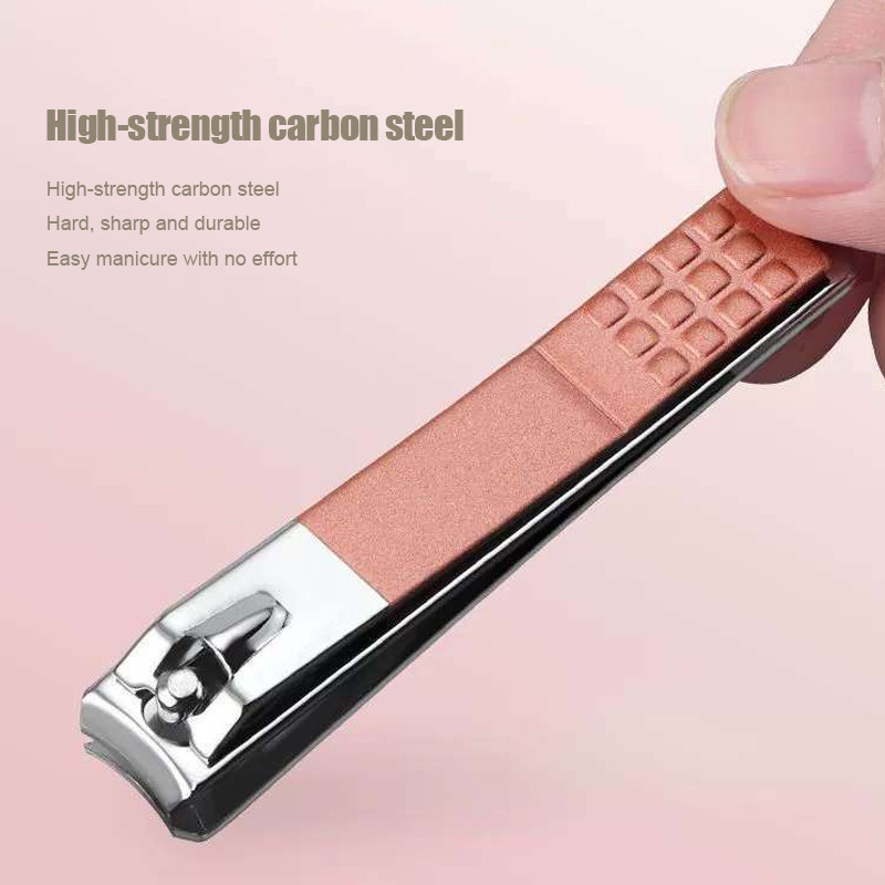 【Roshy】kìm cắt móng tay nhiều màu sắc Kìm cắt móng tay bằng thép carbon cầm tay dụng cụ cắt tỉa móng tay