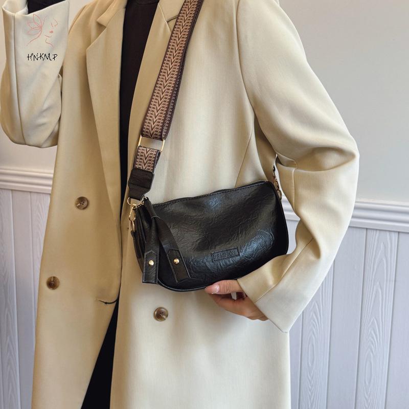 HNKMP Vintage Nhỏ Messenger Túi Dành Cho Nữ Đơn Giản Da Pu Nữ Gối Đeo Vai Thời Trang Nữ Ví Túi Xách Túi Đeo Ngang.
