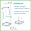 Saber Display Stand 1 mảnh Acrylic Sabre Treo tường Phụ kiện trò chơi dọc Tổ chức cho phòng trò chơi saixit2vn