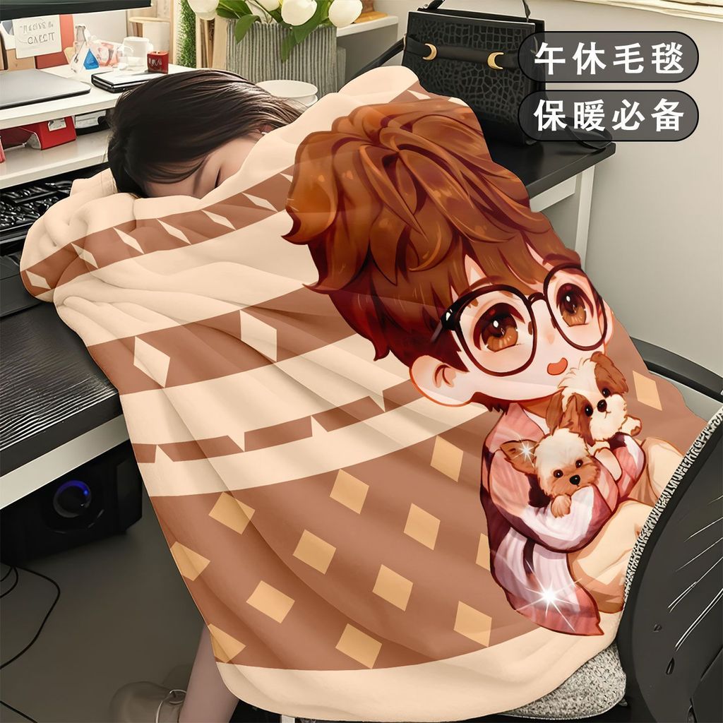 Bán Hàng Mới Gỗ Đàn Hương Thời Gian Sức Khỏe Hàng Hóa Chăn Flannel Phòng Ngủ In Hình Giá Trị Cao Ký Túc Xá Sinh Viên Ấm Khăn Choàng Chăn Điều Hòa Không Khí Văn Phòng Chăn Chất Lượng Cao