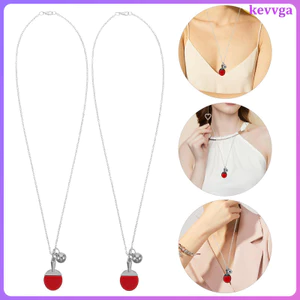 2 Chiếc Vợt Mặt Dây Chuyền Mini Bóng Bàn Chơi Bóng Bàn Vòng Cổ Thể Thao kevga