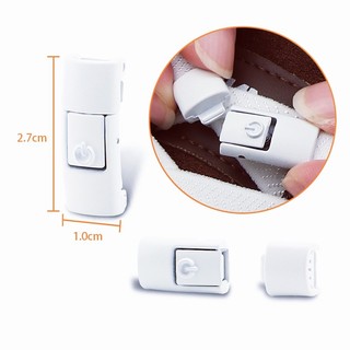 Không Dây Buộc Dây Giày Co Giãn Dây Phẳng Có Kim Loại Bấm Khóa Lười Dây Giày Không Dây Cho Giày Thể Thao Giày Thường Phụ Kiện Giày