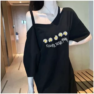 Phiên Bản Hàn Quốc Rời Size Lớn Váy Ngủ Nữ Mùa Hè Mỏng Ngắn Tay Bộ Đồ Ngủ Có Thể Mặc Bên Ngoài Homewear Đầm Nữ Bộ Đồ Ngủ