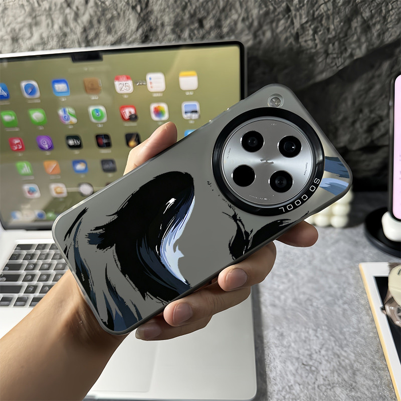 Ốp điện thoại cứng “Ink Whale ” Micro Matte cho Oppo Find X9 Ultra X9S Pro X8 Ultra X8 Pro X8S + X7 Ultra / Vỏ Oppo chống sốc