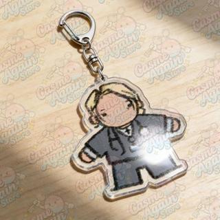 Cartoon Chibi The Pitt Keychain Accessories Bag Keyrings Jewelry Manga Fans Gifts