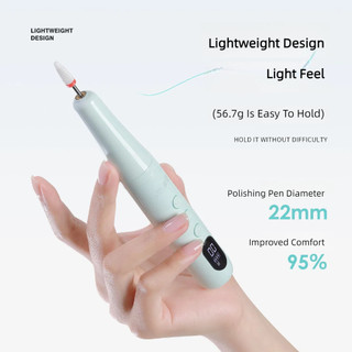 ANNIES Nail Art Chạy Bằng Pin Sơn Móng Tay Loại Bỏ Bút Da Chết Di Động Tiền Chế Máy Xay Dụng Cụ Làm Móng Tay Chuyên Nghiệp Cho Tiệm Làm Móng Tay