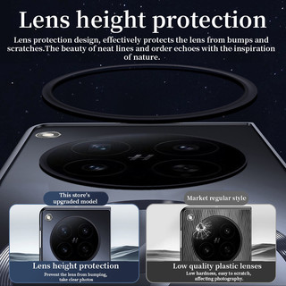 Dành Cho OPPO Find N6 FindN6 Ốp Lưng Da Sang Trọng Cảm Giác Mờ PC Cứng Từ Tính Lật Vỏ Điện Thoại Cho OPPOFindN6