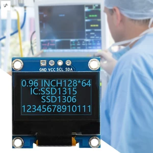 Mô-đun màn hình LCD OLED 0,96 Inch - Giao diện IIC SSD1306 SSD1315 Bảng điều khiển