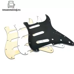 Tweeduj SSS Đàn Guitar Điện Piguard Ba Tấm Piup Bao Núm Đầu Cho Đàn Guitar Điện Bảo Vệ VN