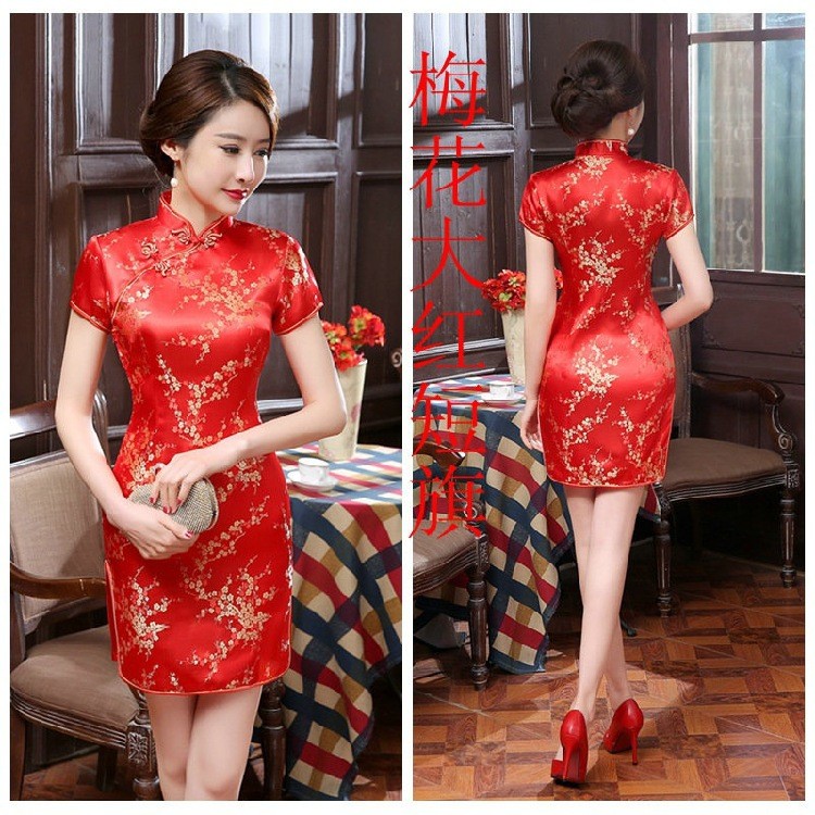 Váy sườn xám phong cách Trung Quốc dành cho bé gái